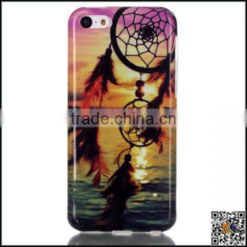 TPU Material Edging IMD Craft Protective Case for IPhone5C,TPU Material Case photo-5