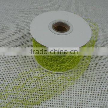 Hot Sale 100%polyester Types of Stone Mesh Fabric for Ribbon photo-2