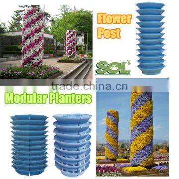 Vertical Garden Decor Hanging Ball Basket for Lamppost Decor photo-6