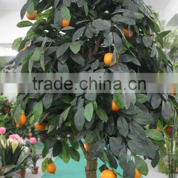 Orange Tree Real Touch Mini Potted Plants High Simulation Plastic Bonsai Tree photo-5