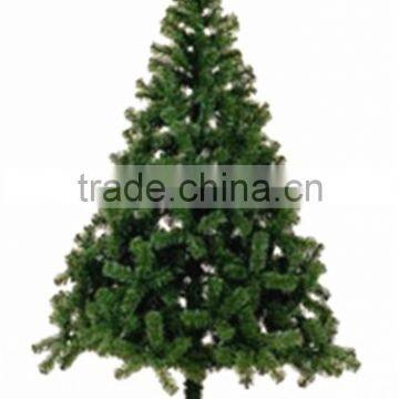 Home garden edging decorative 7.5ft Height 700 pcs of pine tips artificial green plastic LED lights christmas trees ESDS11 1704