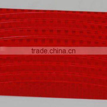 Dust Proof Cycling Track Fixed Gear Bicycle Wheel Tire Rim Reflective Sticker Fluorescent Wheel Stripe Tape Spoke Bike Accessory photo-2