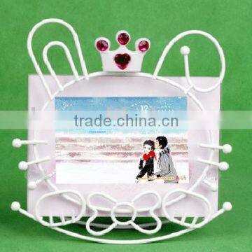 cat shape wire photo frame