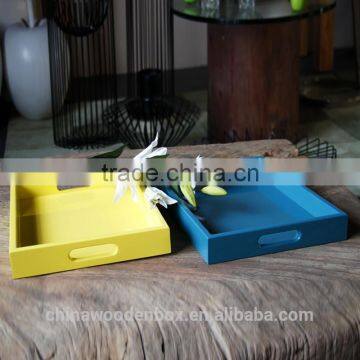 2015 High-grade Handmade Wooden Tea Tray photo-4