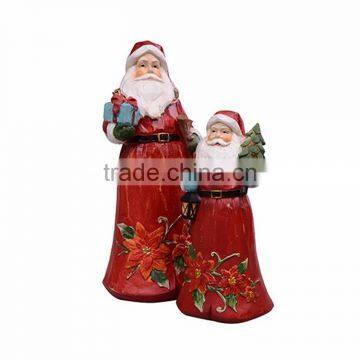 Custom Resin Santa Claus Figurine Christmas Decoration photo-3
