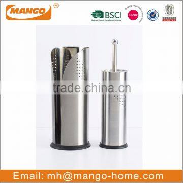 Novelty Decorative Stainless Steel Toilet Brush Holder photo-4