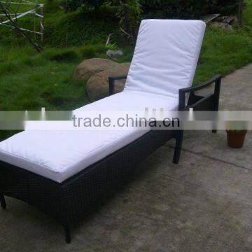 rattan sun lounger