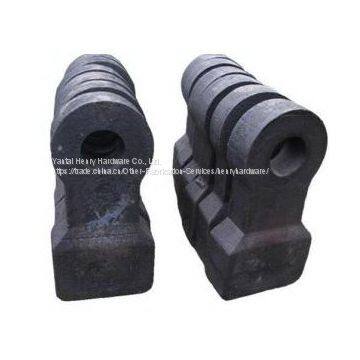 Hammer of Crusher Made of High Manganese Steel Casting