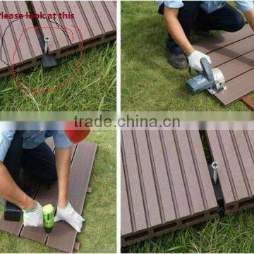 Wpc Hollow Outdoor Deck/wood Plastic Composite Board/plastic Skirting Board photo-5