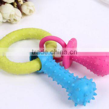 NEW TPR Material Pet Nipple Chew Toys With Small Bell,pet Dog Toy photo-2