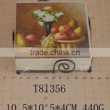 Ceramic coaster