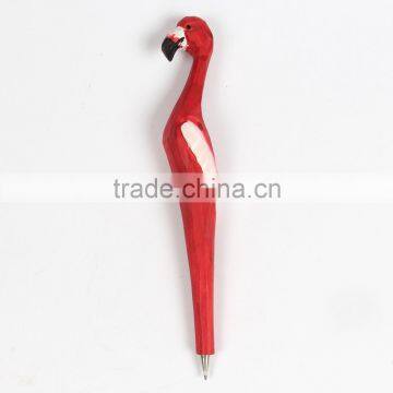 2016 popular Bird-shaped pen , wooden ballpoint pen