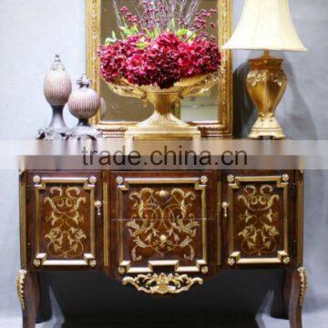 Guest Room Hand Drawing Wood Bedside Table photo-4