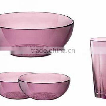 Hot Selling Borosilicate Double Walled Glass Bowls photo-2
