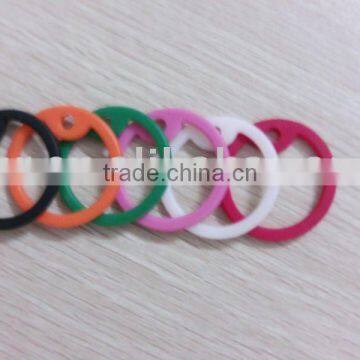 Assorted color silicone dog tag for army