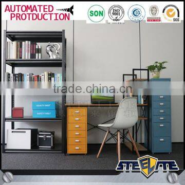 Under Desk Small Drawer Cabinet Metal Drawer Cabinet 6 Drawer Mobile Pedestal Cabinet photo-5