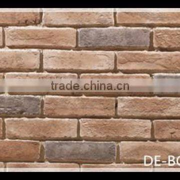 High quality light weight red villa bricks wholesale, thin stone veneer bricks