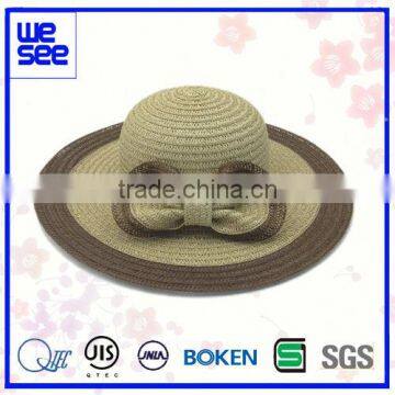 Lady sun hat ladies hat with flower on side