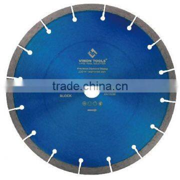 Hot Presses Segmented Diamond cutting blade