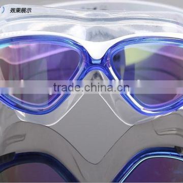 Swim Goggle Mask with Anti-Fog and UV Protection Mirrored lenses for Adult Man and Woman