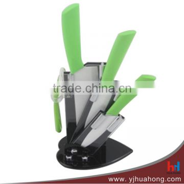 New arrival kitchen knife set,ceramic chef knife with colorful handle