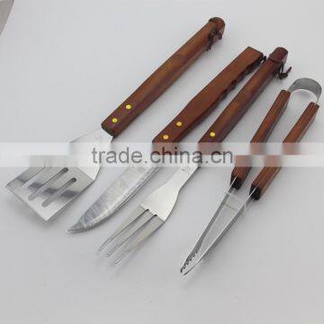 Stainless Steel BBQ Grilling Tool Set 4-Piece With Cutting Board photo-4