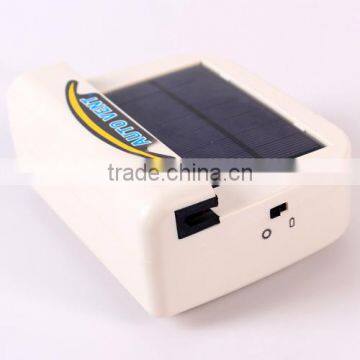 1W Rechargeable Solar Power Auto Vent Car Fan photo-2