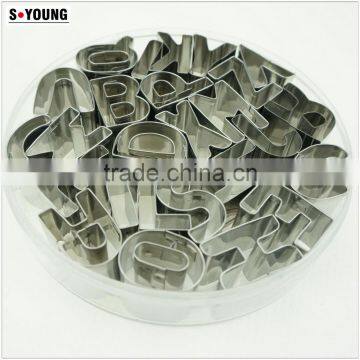 47035 26 English Letter Shape Cake Cookie Cutter ,fondant Cake Decorating Tools photo-2