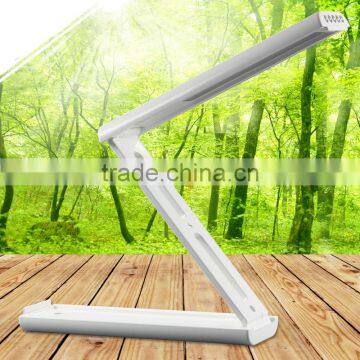 portable LED table lamp Foldable Rechargable Reading Desk Light Touch Control Folding