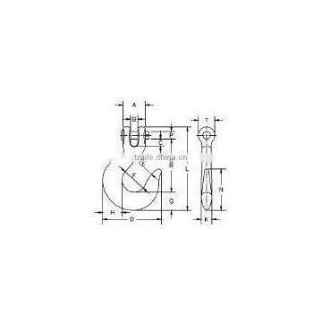 ATLI 331-A US Type Clevis Grab Hook photo-2