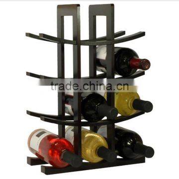 Hot Sale Eco-friendly Bamboo Wine Bottle Holder Bamboo Wine Rack photo-2