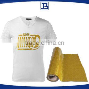 Jiabao wholesale 8 colors glitter heat transfer film for t-shirt