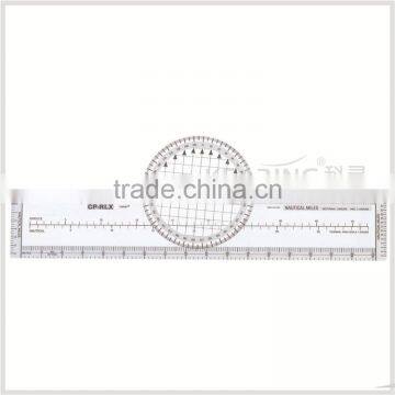 Durable Plastic Rotating Azimuth Plotter for Pilot Student Flight Training CP-R photo-2