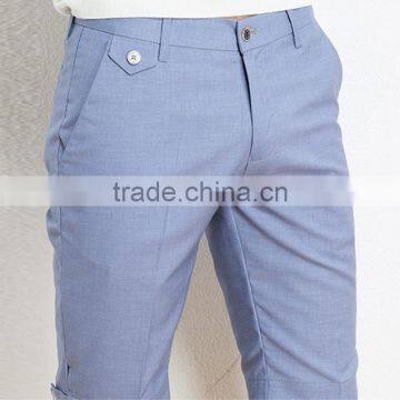 The British Summer Leisure Shorts Blue Slim Men Pants Trend Custom Made photo-5