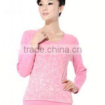 Top Brand 100% Cotton High Quality Men And Women Thermal Underwear Wool Warm Inside Jacquard Long John photo-4