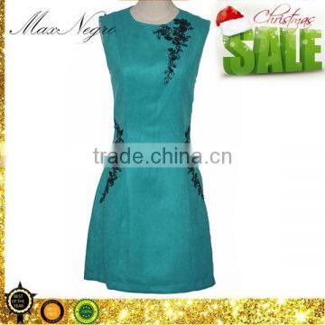 Maxnegio Women's Dresses Lace Embroidered Stocks Clothes Semi Formal Casual Dresse photo-3