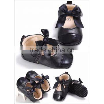 Infant Short Boots Pink Black Brown Round Shoes Bow Cute Beautiful Child Shoes photo-4