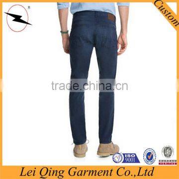 100% Cotton Washed Slim Men Fashion Jeans Trousers photo-2