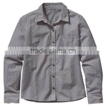 Ladies Woven Long Sleeve Shirt, 100% Cotton