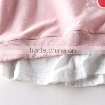 S33026W Hot Sale 2017 New Girl Spring Autumn Hoodies Children Corlorful Outwear Hoodies photo-4