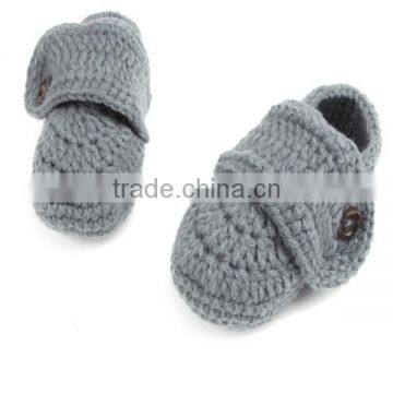 Handmade Baby Shoes Infant Knit Baby Shoes Crochet Baby Shoes photo-2
