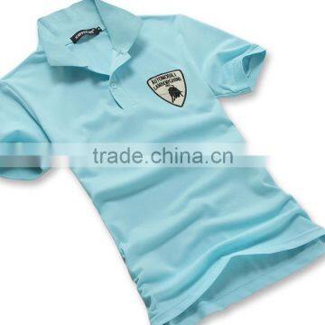 Custom Fashionable and Best Fit Plain Short Sleeve Polo T-shirt Manufactures in Guangzhou China photo-3