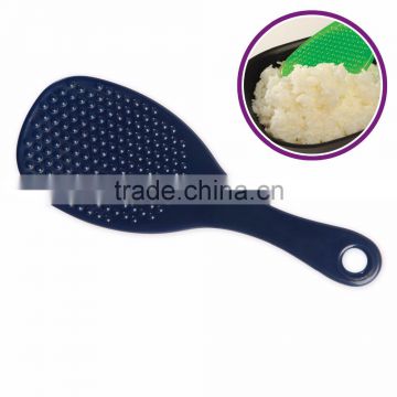 USA Made Rice Paddle - bumps on scoop help prevent the rice from sticking to the paddle and comes with your logo