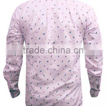 Light Pink Causal Shirt SH120 photo-4