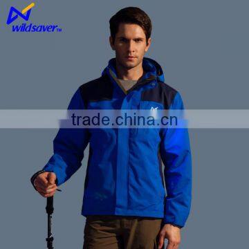 New Outdoor Safety LED Waterproof Pullover Windbreaker Jacket photo-3