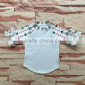 Wholesale Children's Ruffle Raglan Boutique Clothing Best Selling Products 2016 in Usa photo-4