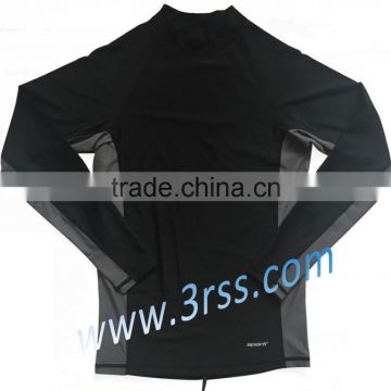 Sports long sleeve rash guard with UPF50+(Clariant)