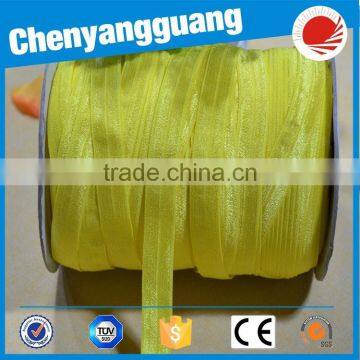 Popular Design Fold Over Edging Woven Elastic Tape/webbing photo-4