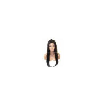28 Inch  Indian human hair Full Lace wigs