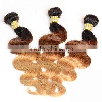 Body Wave 3 Tone Color Ombre Hair, 100% Natural Indian Human Hair Price List photo-5